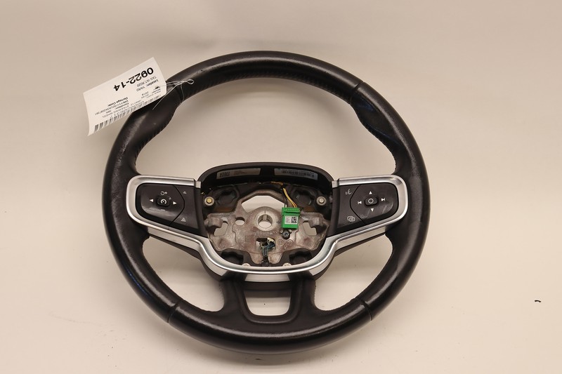 2019-2022 VOLVO XC40 STEERING WHEEL LEATHER BROWN W/ CONTROL SWITCH OEM