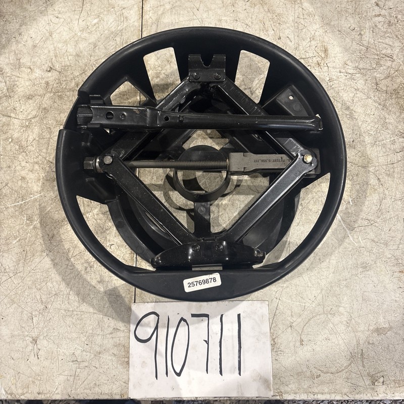 2000-2016 GM Emergency Spare Tire Jack w/ Lug Wrench OEM. 25769878 25737324