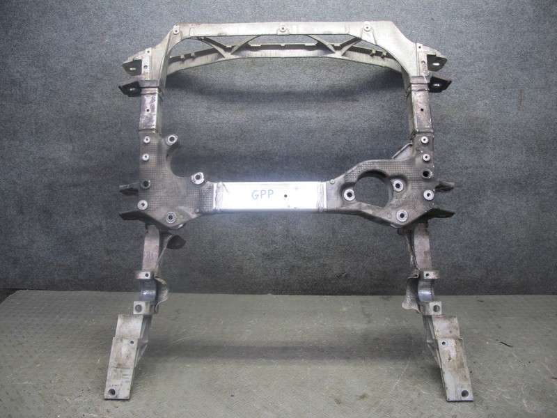 11-13 PORSCHE PANAMERA 970 3.6L RWD FRONT SUSPENSION CROSSMEMBER SUBFRAME CRADLE