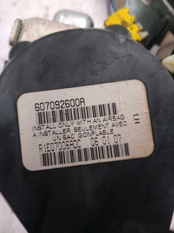 2008 Ford Escape Used Black Seat Belt OEM 9L8Z7861203AA 95K Miles