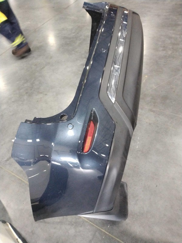 2015 Nissan Pathfinder Blue Rear Bumper Assembly OEM 850103KA0A 67000 Miles