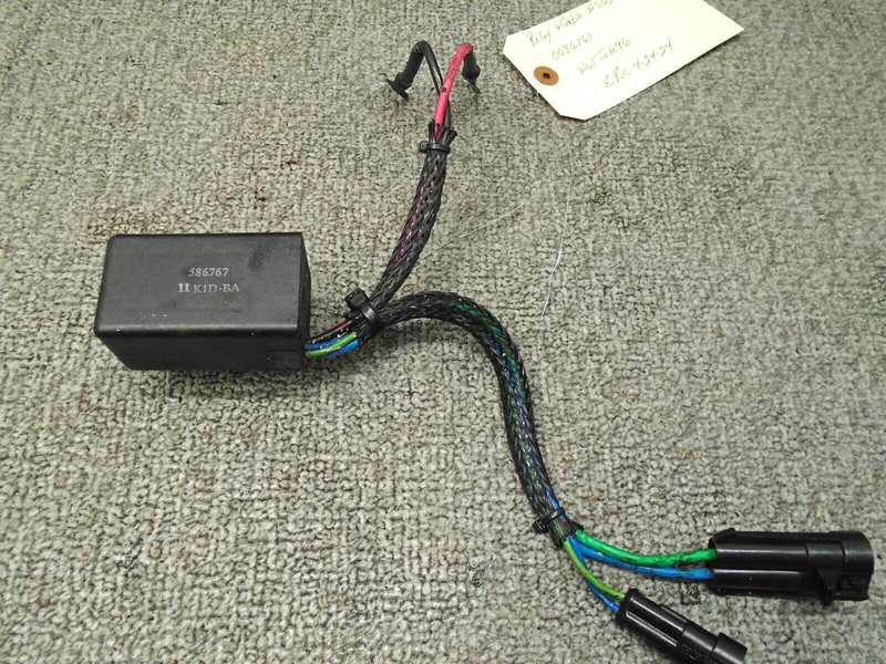 CABLE & RELAY ASSY TILT AND TRIM 0586767 EVINRUDE E-TEC 40 50 60 HP LOW HOURS