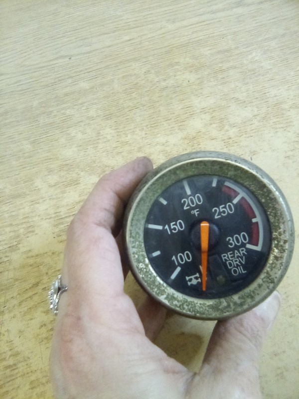 Peterbilt 17-05065-004E Rear Drive Oil Gauge