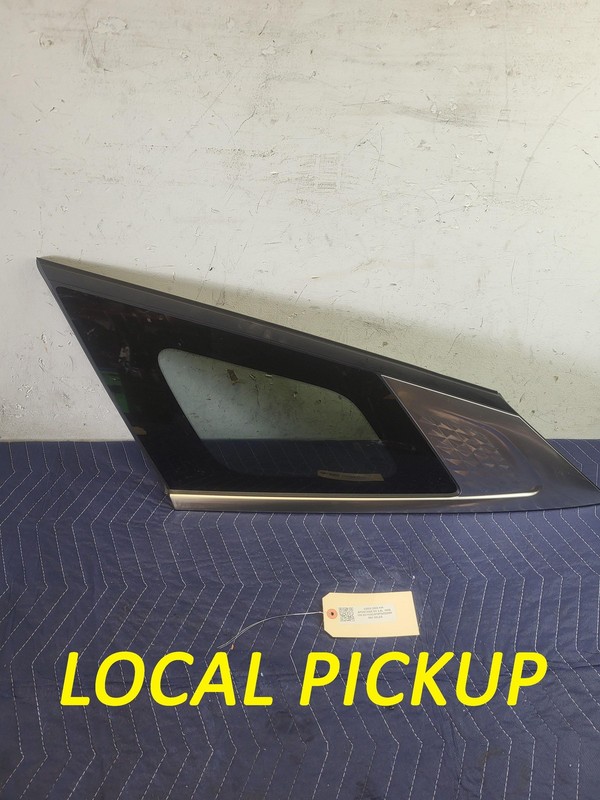 Used Oem Kia Left Driver Rear Quarter Window Glass for 2023-2025 Sportage