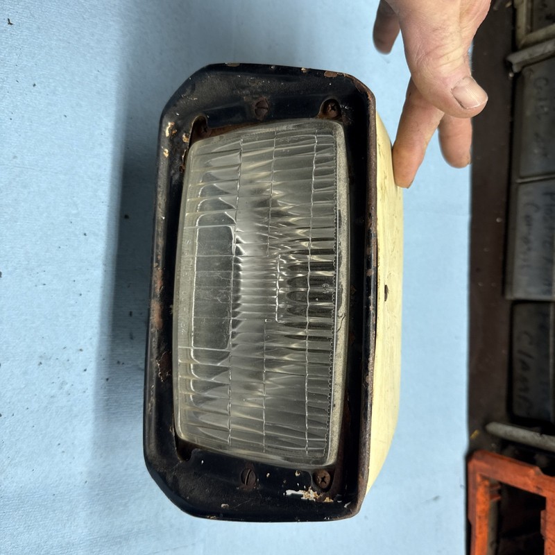 1976 - 1977 Sno-jet SST 440 Vintage Snowmobile Headlight Assembly