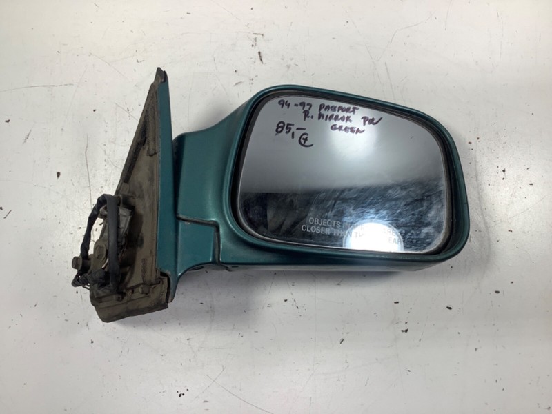 94-97 Honda Passport Right Door Powered Mirror Green OEM