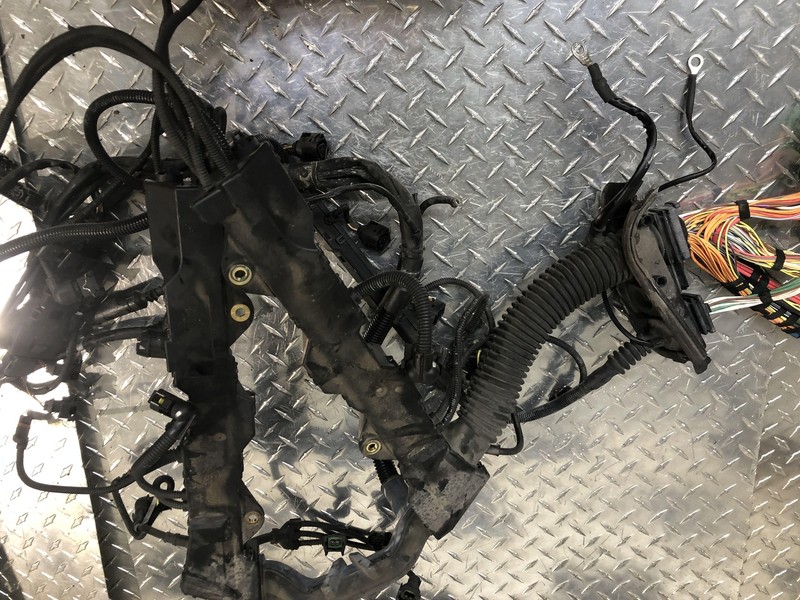 2006-2008 BMW E66 E65 N62 750I 750LI ENGINE MOTOR WIRING HARNESS CABLE OEM