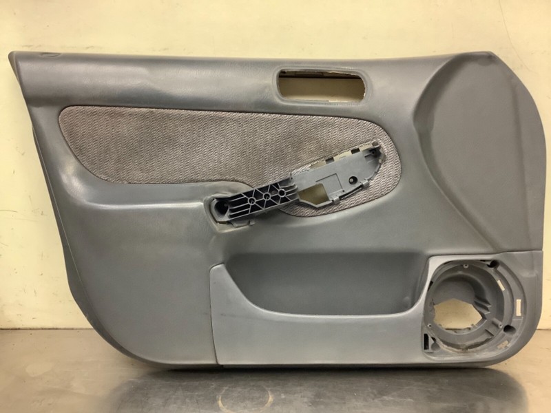 96-98 Civic 4Dr LX Left Front Door Garnish Trim Panel Lining Gray Liner Used OEM