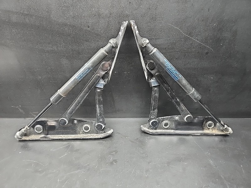 INFINITI Q50 Q60 2014-2022 OEM LEFT AND RIGHT TRUNK HINGES WITH SHOCKS SET BLUE