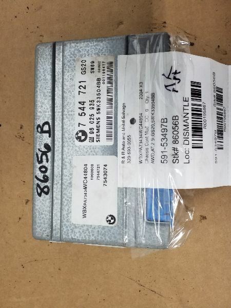 Chassis ECM Transmission Fits 04-06 BMW X3 195867