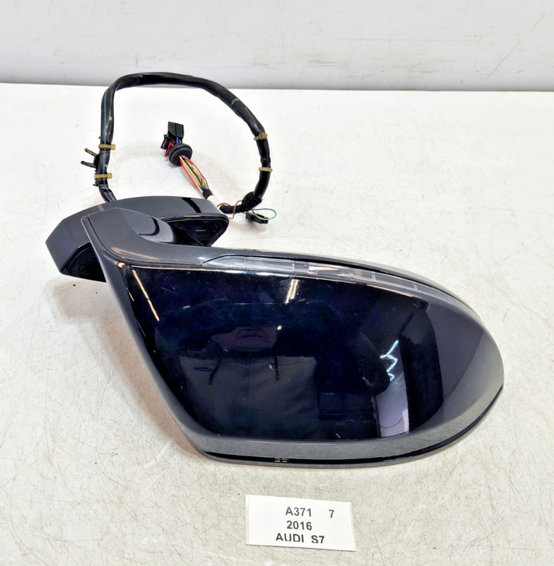 ✅ 13-18 OEM Audi RS7 A7 S7 Front Right Passenger Door Rear View Mirror Black*