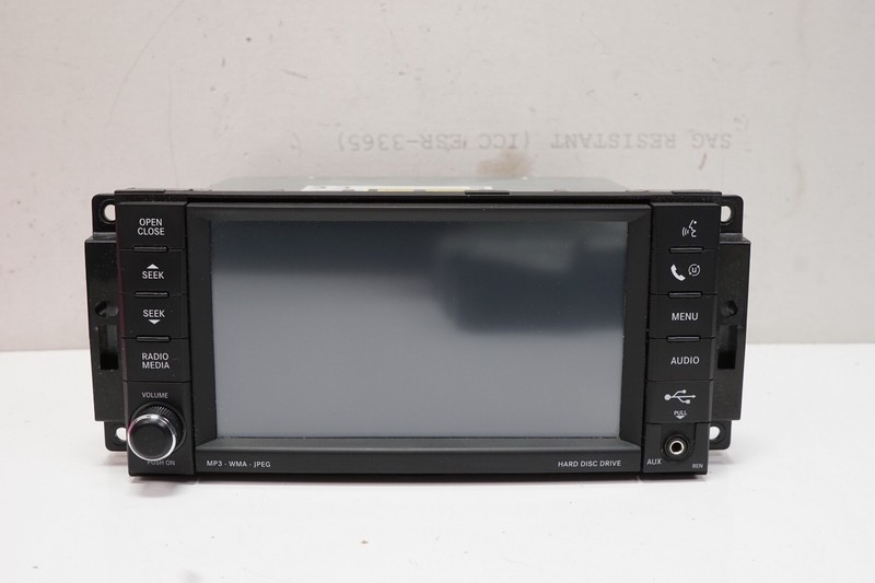 CHRYSLER DODGE JEEP Radio AM/FM CD Player MP3 DVD HDD Display OEM 2008