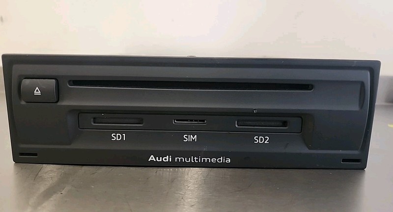 2017 Audi Q7 Radio Receiver CD Player Glove Box Mounted 4M0 035 880 B OEM