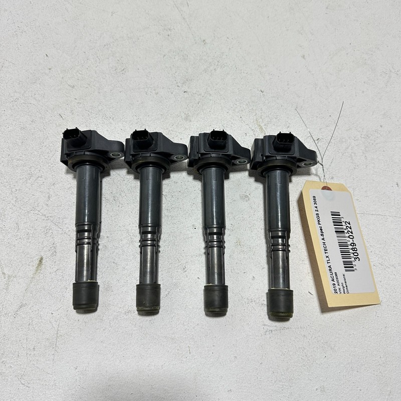 2015-16-17-18-2020 ACURA TLX 2.4L ENGINE MOTOR IGNITION COIL OEM SET OF 4 PCS