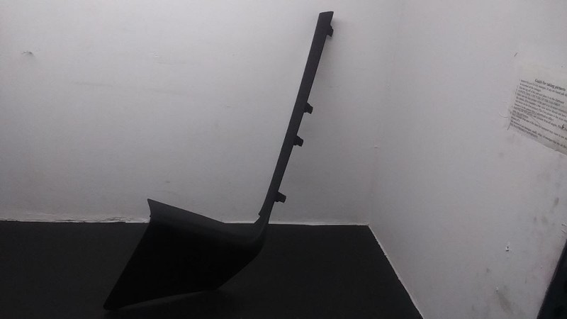 13-19 Dodge Ram 1500 Right Dash Cowl Kick Trim Panel Black OEM 1DX68DX9AD