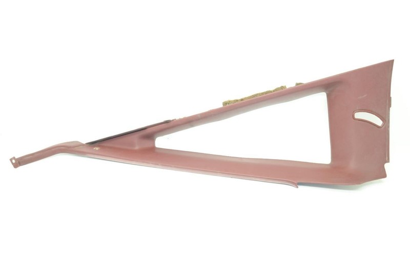 84-86 Nissan 300ZX Z31 2+0 Passenger Right Rear Interior Red Quarter Window Trim