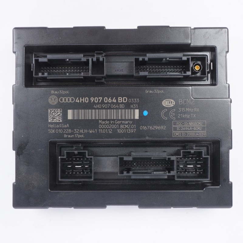 2011-18 AUDI A8 A7 A6 R8 KEYLESS BCM COMPUTER BODY CONTROL MODULE OEM
