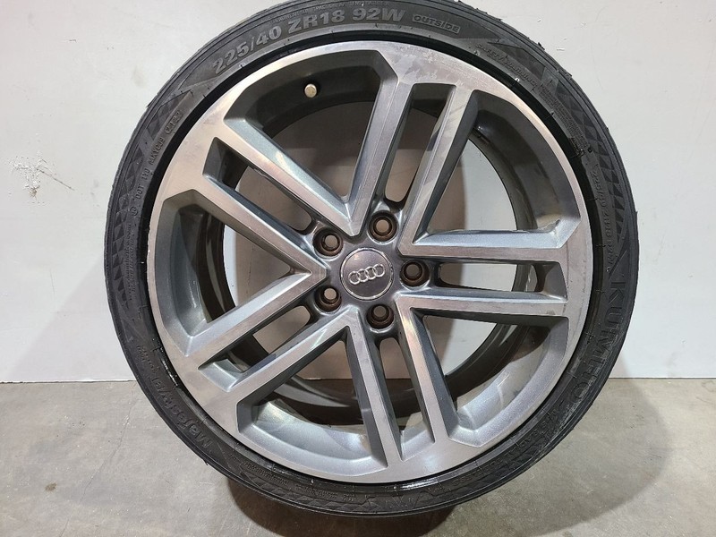Wheel 18x8 Alloy 5 Double Spoke Fits 17-20 AUDI A3 586796