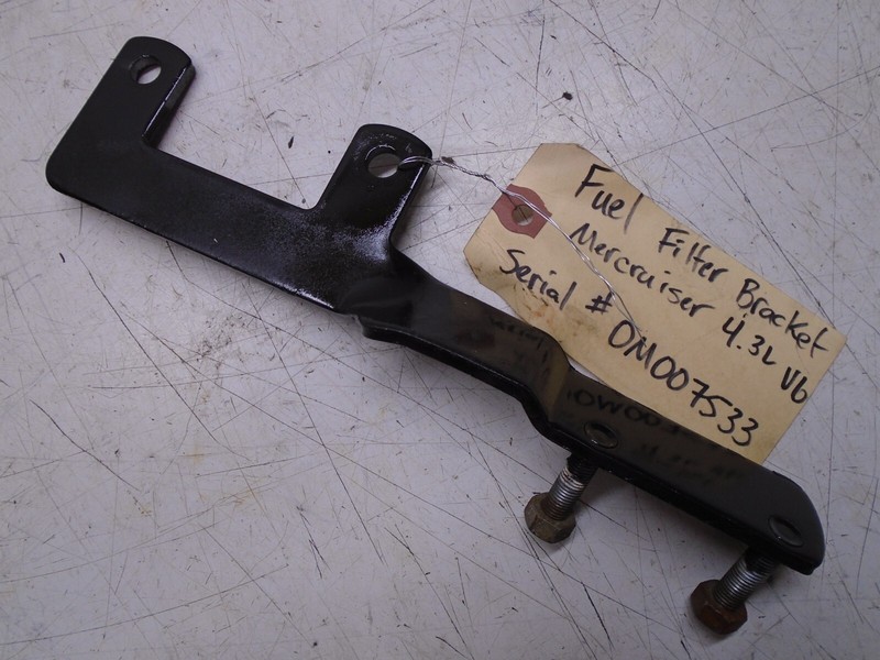 N3f Quicksilver Mercury 4.3L 4.3LX Fuel Filter Bracket 805584T