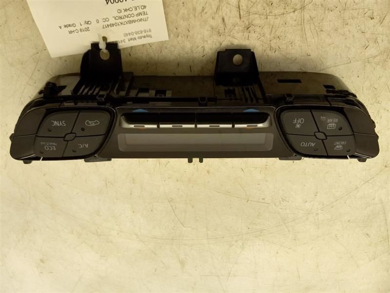 2019 TOYOTA C-HR LE TEMPERATURE CONTROL SWITCH