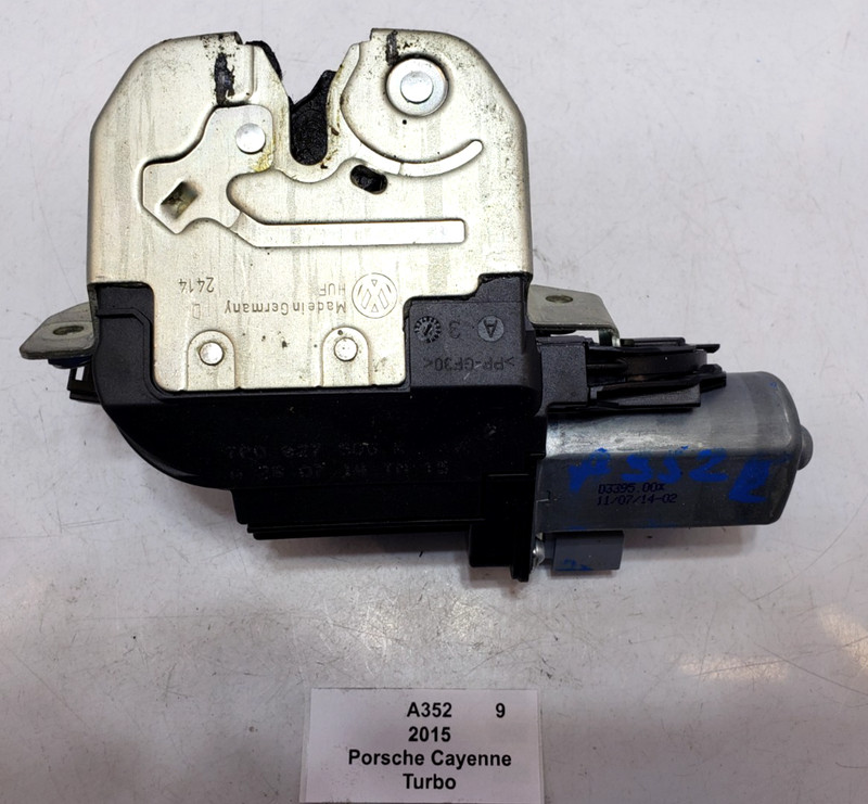 ✅ 11-18 OEM Porsche Cayenne Turbo 958 Rear Tailgate Liftgate Hatch Lock Actuator
