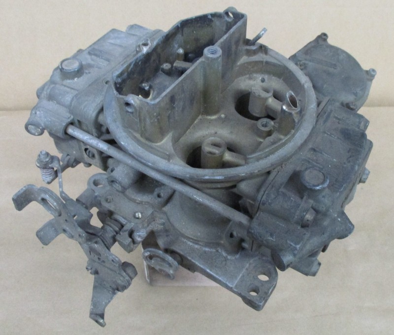 USED 4 BARREL HOLLEY 4175 SERIES CARBURETOR 7002-1 3095 650 CFM VACUUM SECONDARY