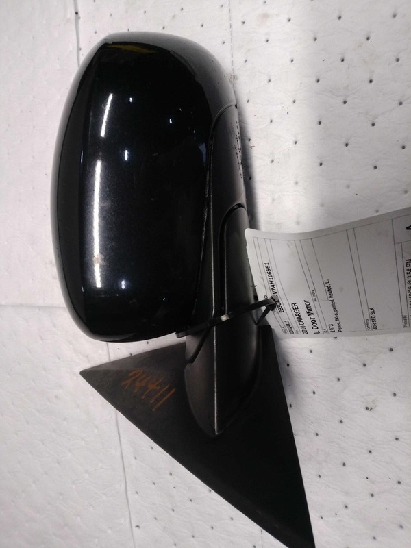 2010 Dodge Charger Left Door Mirror Assembly Black Power Folding Used 175K