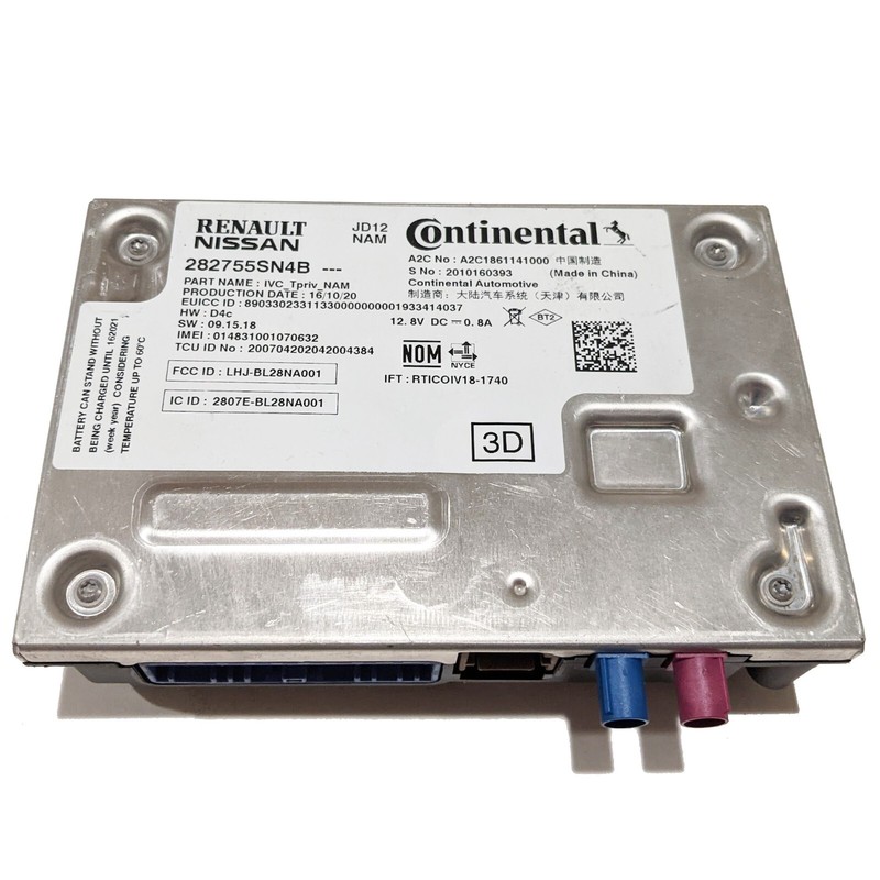 OEM Telematics Control Module Nissan Maxima Sentra Titan Titan XD 2020-2025