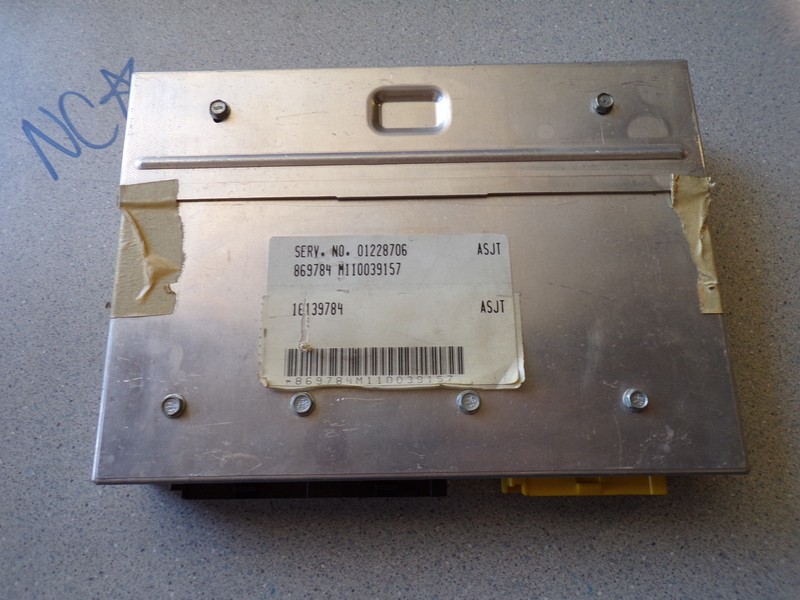 GM Delco ECU ECM Computer Module ASJT 01228706 869784 M110039157 16139784