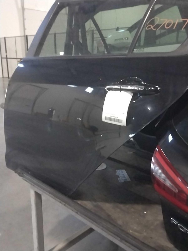 2016 KIA Forte Left Rear Door Black 4DR HTBK OEM Used 132K Miles
