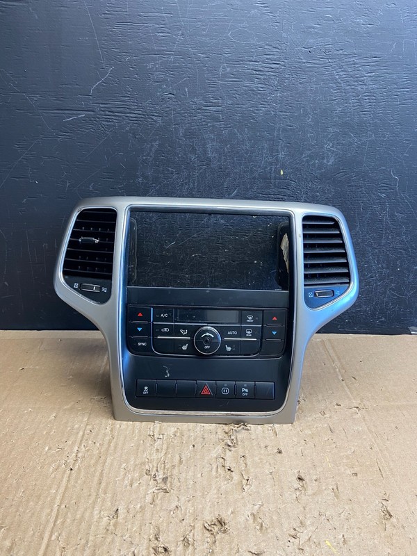 2011-2013 Jeep Grand Cherokee Center Radio Climate Control Bezel Vent AD6993 DG