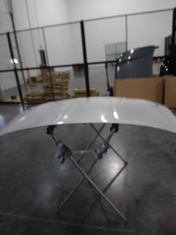 2015 Nissan Rogue OEM Silver Hood Panel - Good Condition, 125k Miles