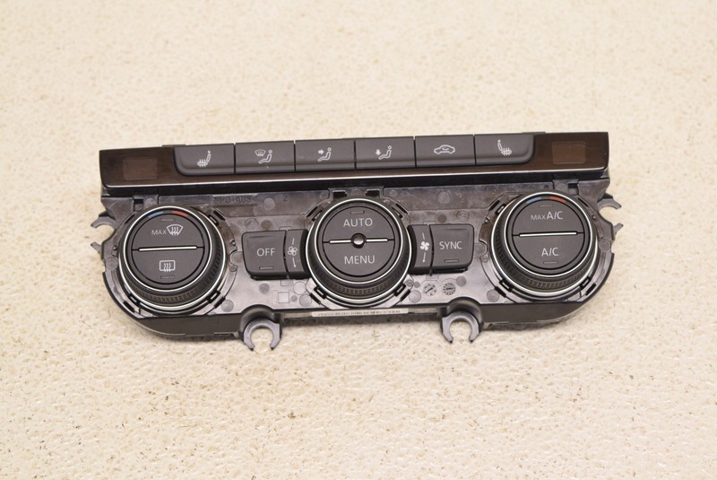 MK7 VW Jetta Dual Zone HVAC Climate Control Panel Module Taos Tiguan Oem 19-24