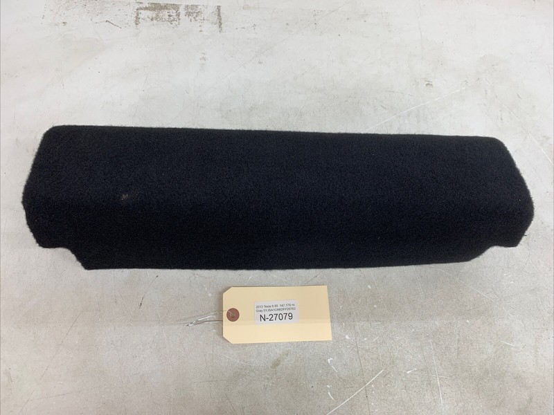 ⚡️12-16 Tesla Model S FRONT TRUNK CARPET UPPER REAR TRIM 1007326-00-E 27079 B115