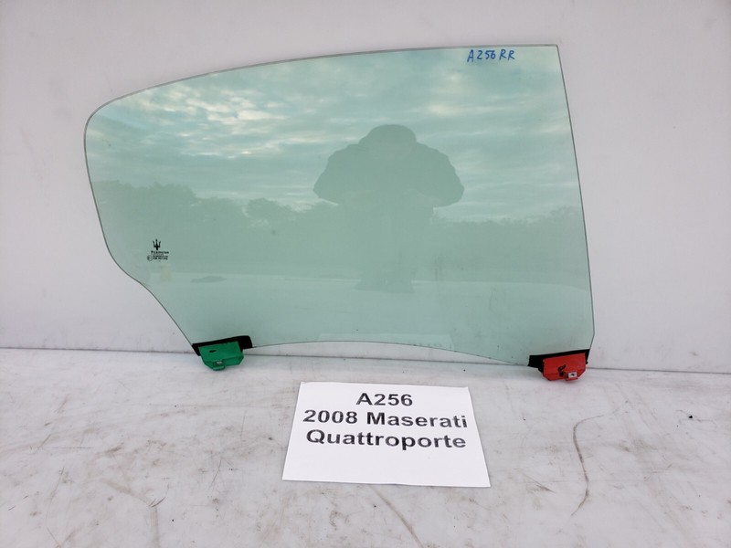 ✅ 03-08 OEM Maserati Quattroporte M139 Rear Right Passenger Door Window Glass