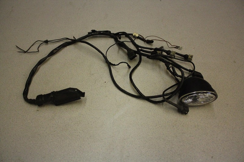 1988 BMW K 75 C SUB WIRE WIRING HARNESS W/ RUNNABLE LIGHT LAMP K75 88