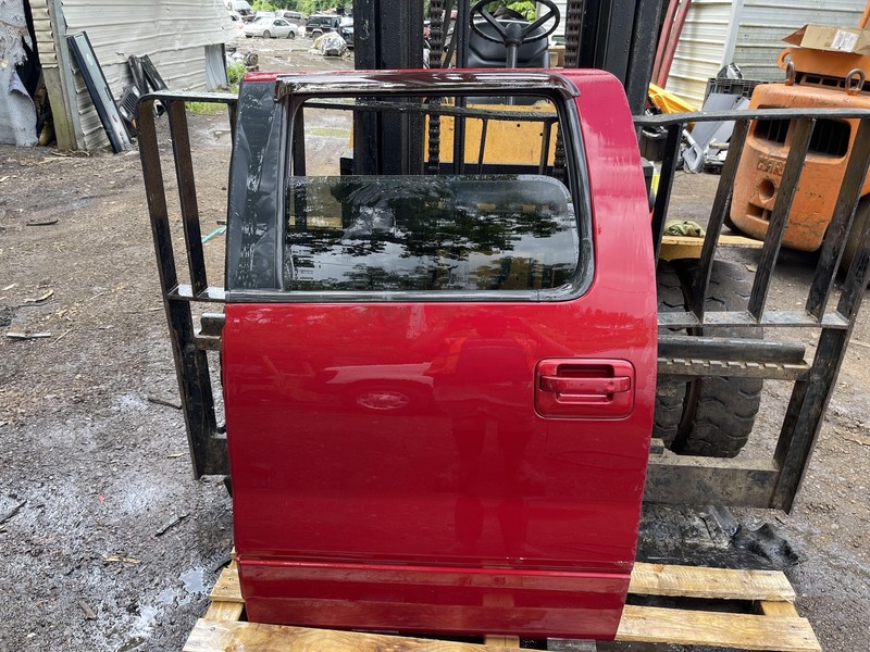 09-14 Ford F150 Rear Driver Left Door Assembly RR Ruby Red Oem *