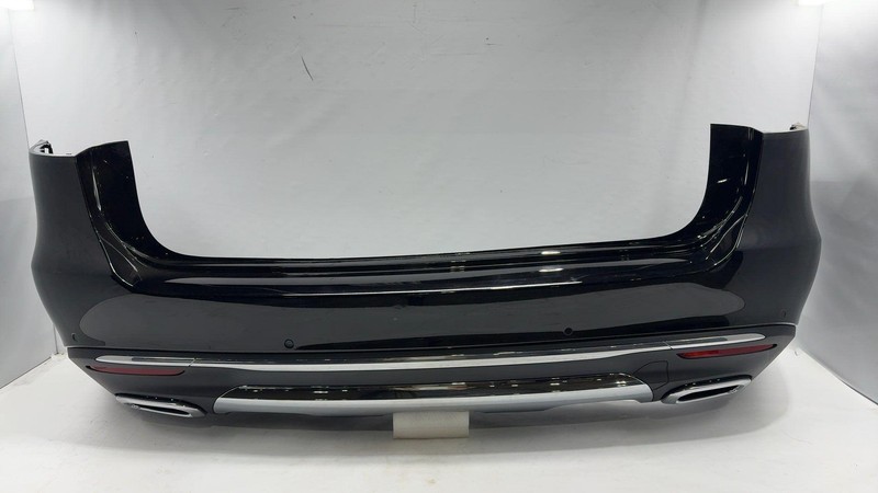2020 Mercedes GLS 450 Rear Bumper Assembly Black Park Assist Sensors Scratched