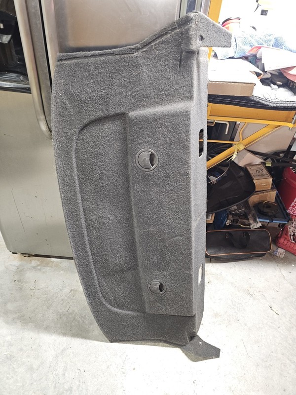 2011-2013 FORD MUSTANG COUPE REAR SPEAKER DECK LID COVER BLACK OEM