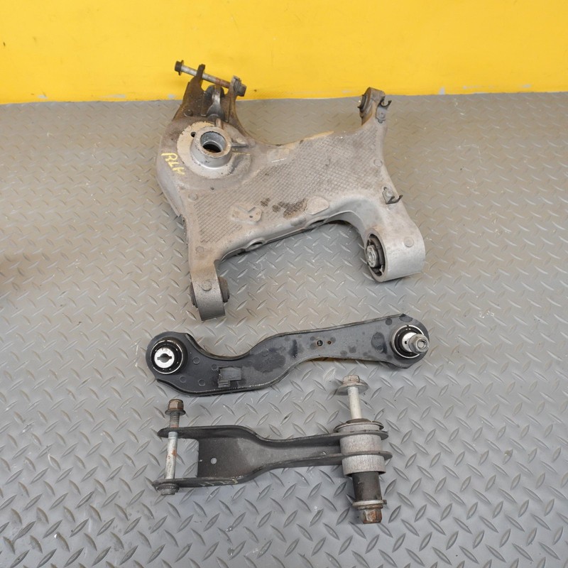 2017-2020 JAGUAR F-PACE Rear Left Upper Lower Control Arm Set Oem Lr116285