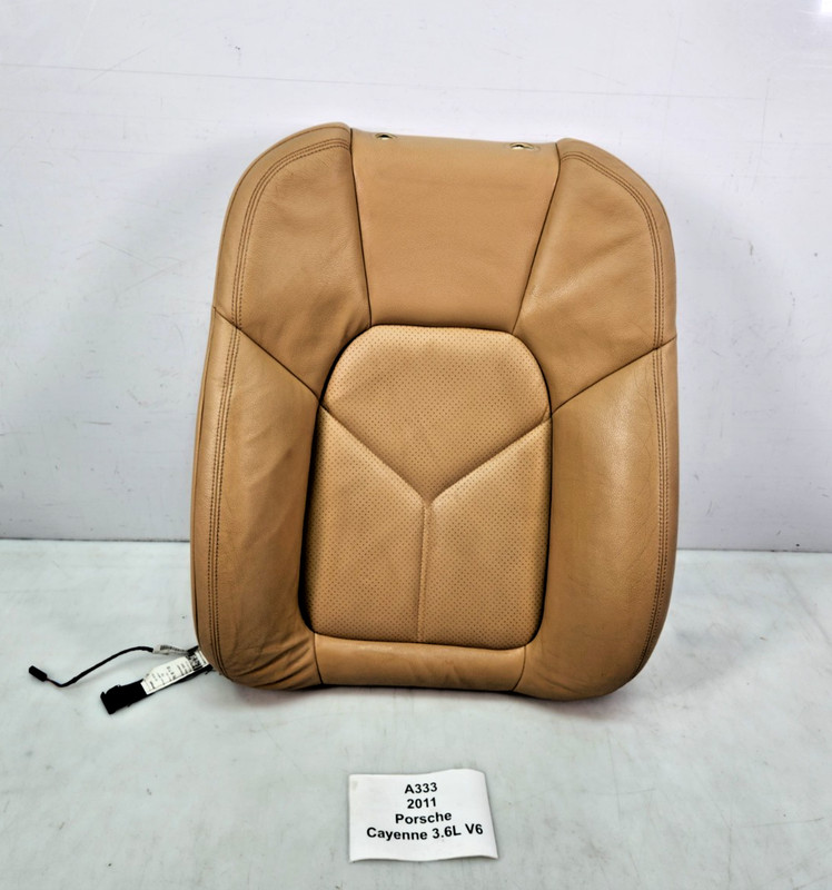 ✅ 11-18 OEM Porsche Cayenne 958 Front Right Passenger Upper Seat Cushion Beige*