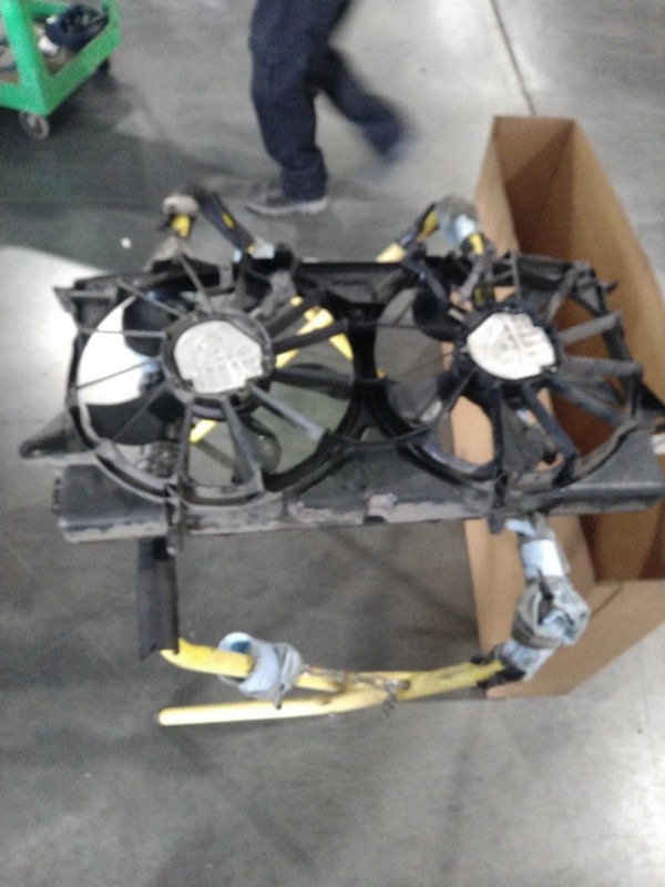 2014 Chevrolet Silverado 1500 Engine Cooling Fan Motor OEM Black 54k Miles