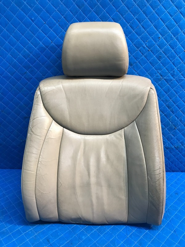 2001 2002 03 Lexus LS430 Front Right Passenger Seat Upper Cushion OEM Beige LK04