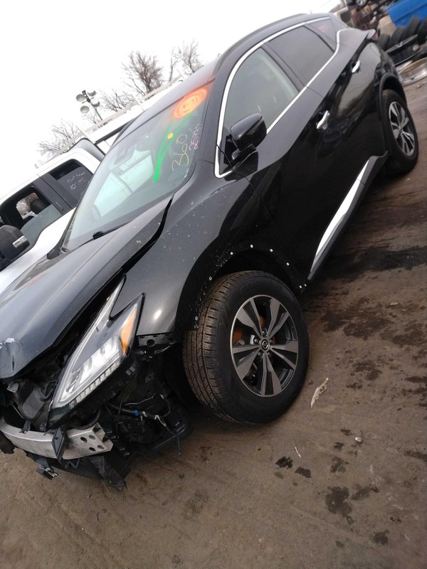 2020 Nissan Murano Right Door Glass Black OEM 540617 124K Miles Used