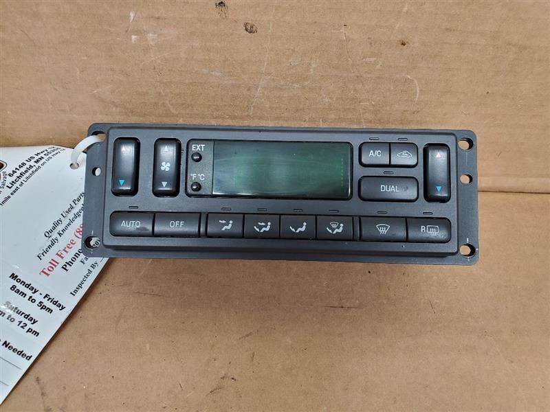 Temperature Control Front Dash Fits 06-10 EXPLORER 272994