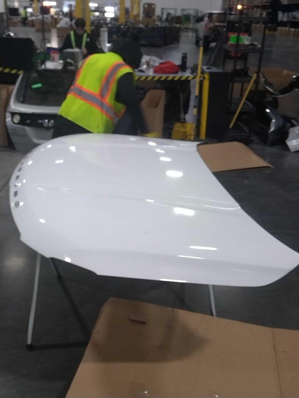 2021 Kia Telluride OEM White Hood Panel 66400S9000 58K Miles