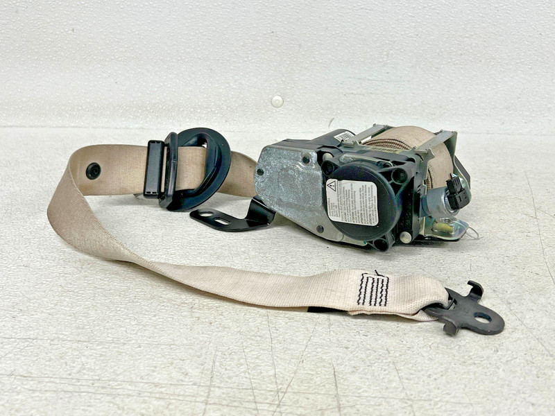 ⭐2013-2015 BMW 7-SERIES FRONT RIGHT SIDE SEAT BELT RETRACTOR BEIGE OEM LOT2715