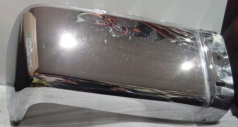 2007-2014 Silverado Sierra 2500 3500 LH Rear Bumper End Cap Chrome 15284307