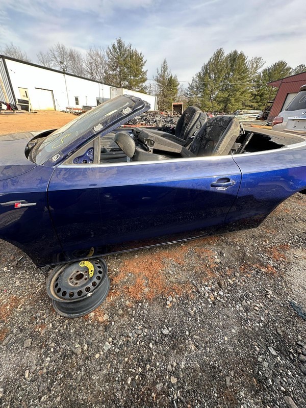 2010-2017 AUDI S5 CONVERTIBLE FRONT LEFT DRIVER DOOR SHELL PANEL BLUE OEM