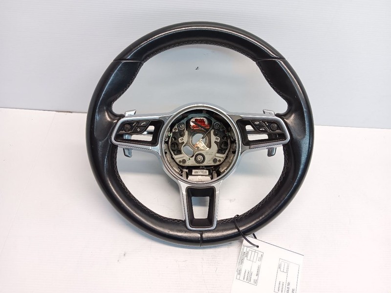 15-21 Porsche Cayenne 958 Macan Steering Wheel w/ Paddle Shifters OEM